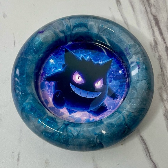 Starry Night Gengar Ashtray | Pokémon Art Collectible - Picture 4 of 6